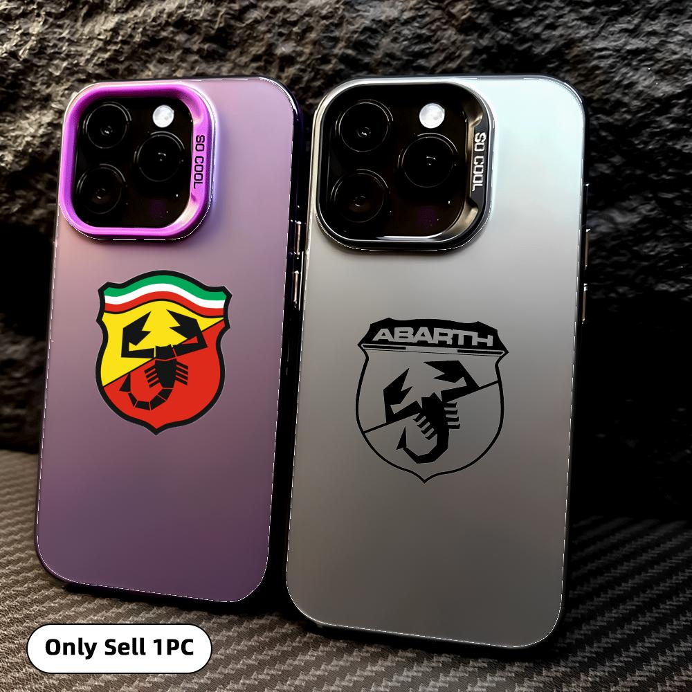 Phone Cases Durable - A-Abarth Scorpion Phone Case For iPhone
