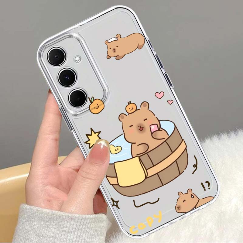 Phone Cases Funny - Cartoon Bear Funny For Samsung Galaxy