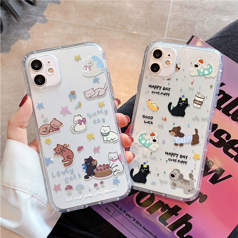 Lovely Fishes Clear Phone Case - Phone Cases Iphone 12 评论和价格