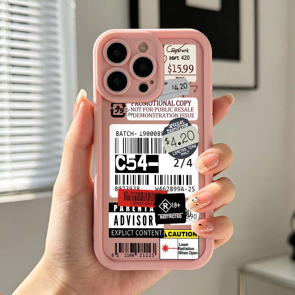 Cartoon Paper Price Tag Phone  - Phone Cases Price 评论和价格
