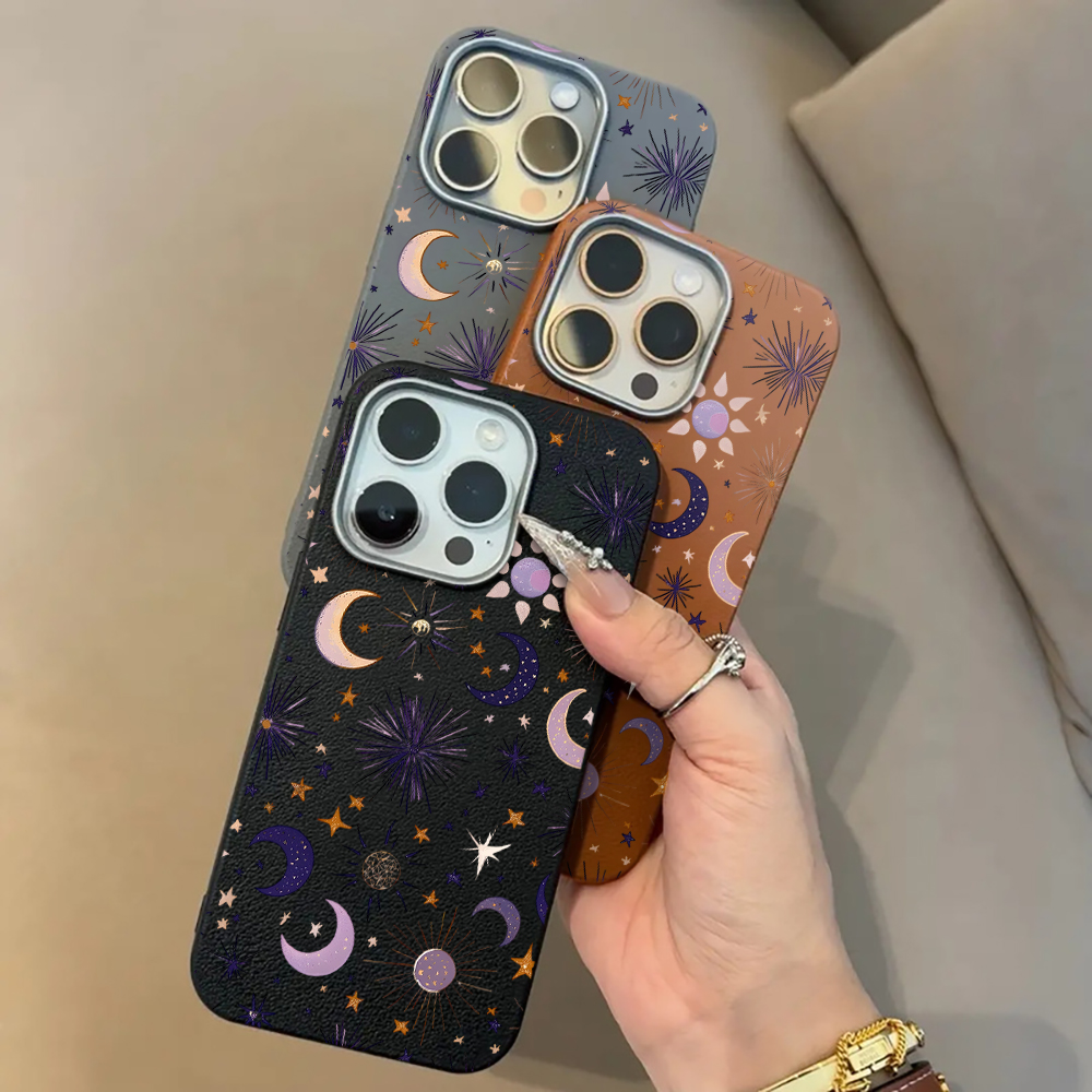 INS Moon Sun Star Luxury Retro - Phone Cases Xiaomi 15 评论和价格