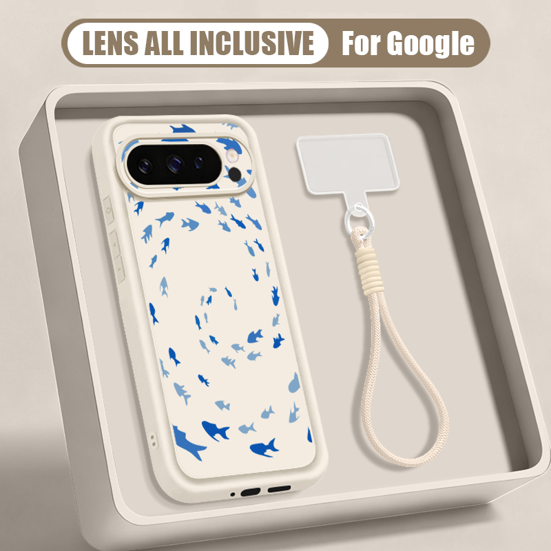 Humpback Whale Print Wrist Str - Phone Cases Google Pixel 9 评论和价格