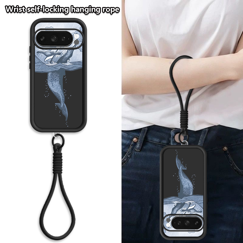Humpback Whale Print Wrist Str - Phone Cases Google Pixel 9 评论和价格