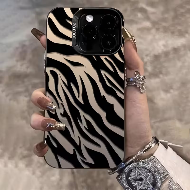 Zebra Pattern Black Advanced I - Phone Cases Iphone 13 评论和价格