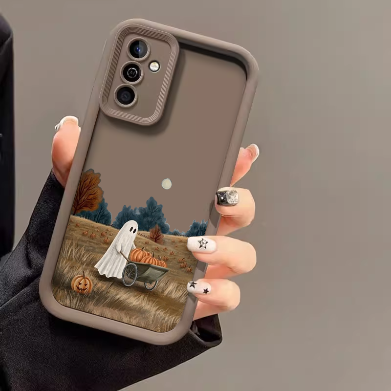 Creative Cute Ghost Pattern Ph - Phone Cases Funny 评论和价格