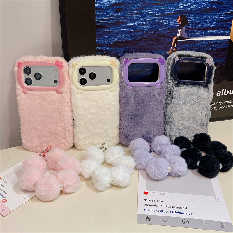 Luxury Solid Colors Furry Plus - Phone Cases Iphone 13 评论和价格