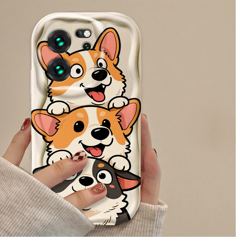 Cartoon Corgi Dog Cute Funny C - Phone Cases Funny 评论和价格
