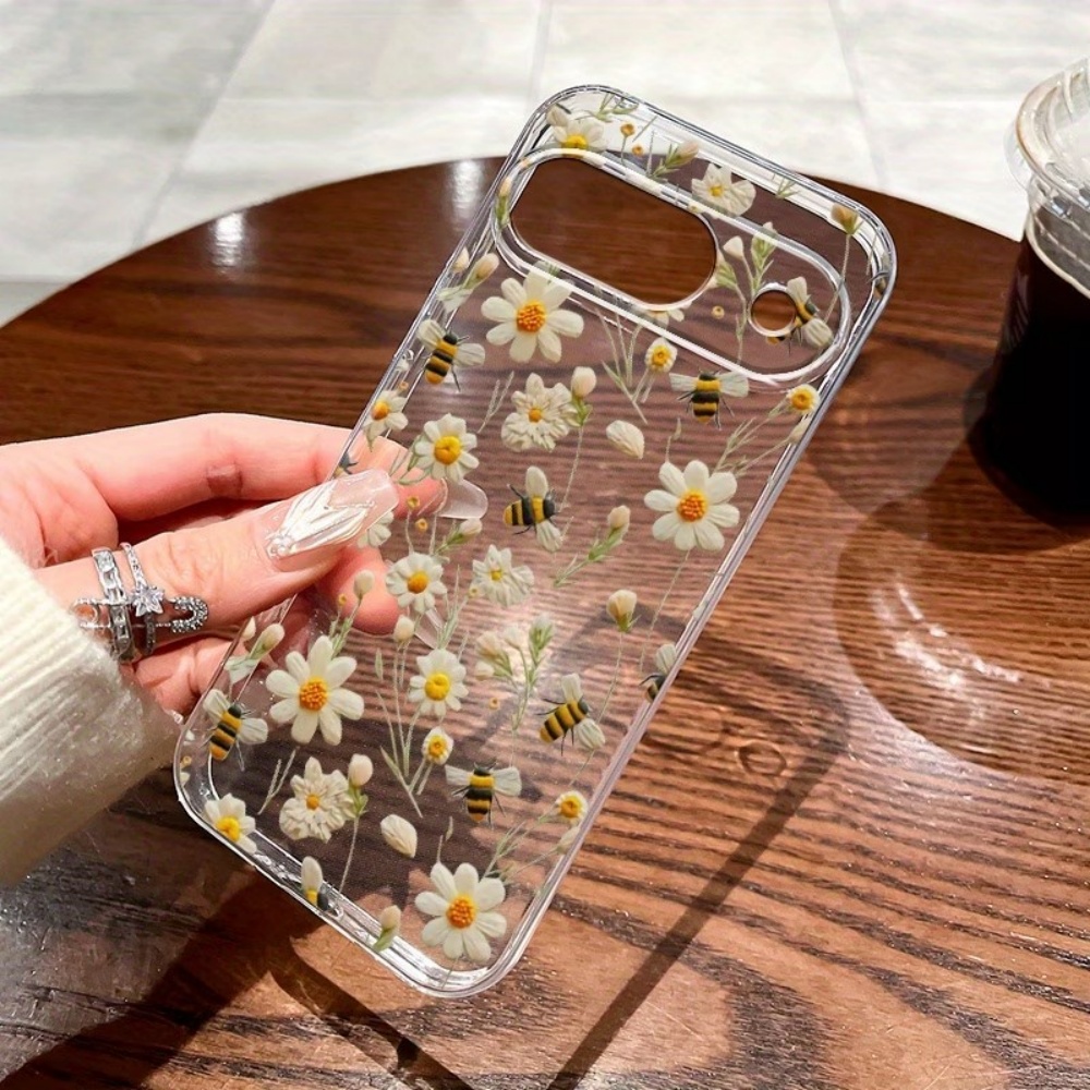Cute Honeybee Flower Pattern S - Phone Cases Google Pixel 9 评论和价格