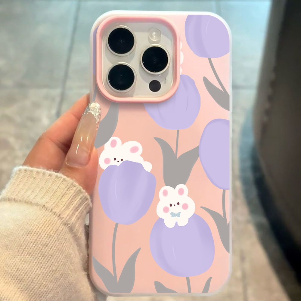Soft Lavender Tulips Phone Cas - Phone Cases Xiaomi 15 评论和价格