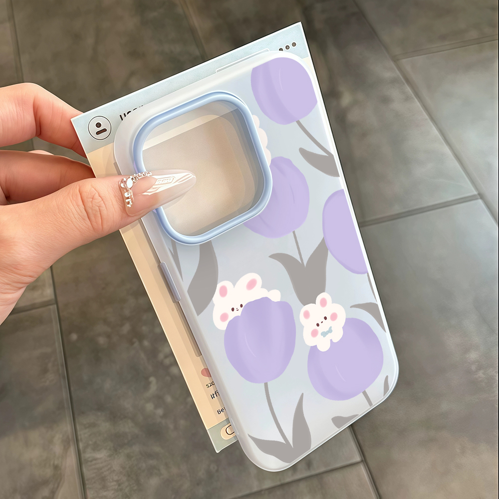 Soft Lavender Tulips Phone Cas - Phone Cases Xiaomi 15 评论和价格