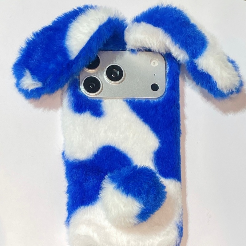 Cute Rabbit Design Fluffy Phon - Phone Cases Iphone 13 评论和价格