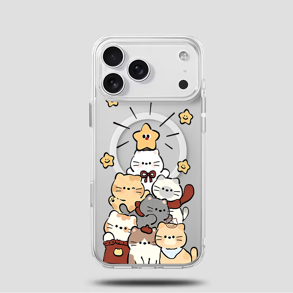 Cute Cartoon Kitten Print Comp - Phone Cases Iphone 12 评论和价格